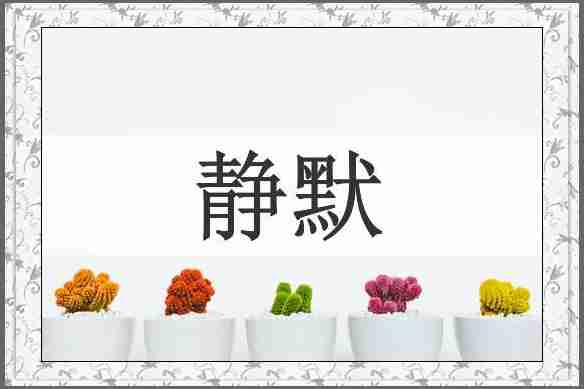 静默