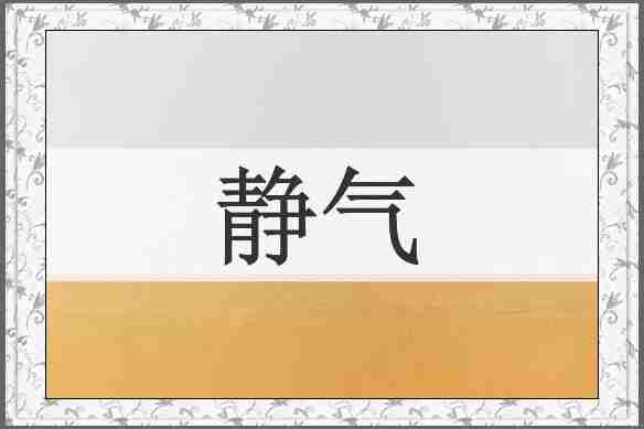 静气