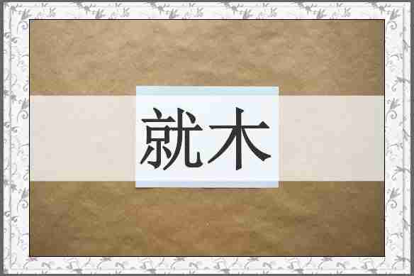 就木