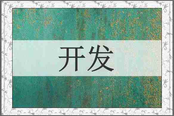 开发