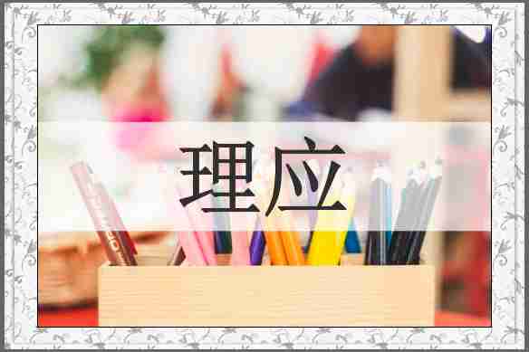 理应
