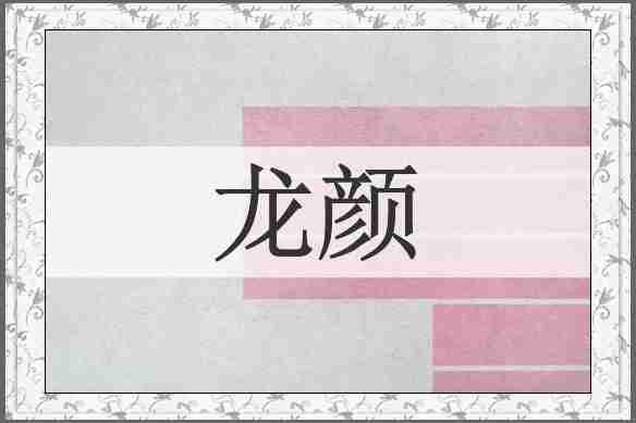 龙颜