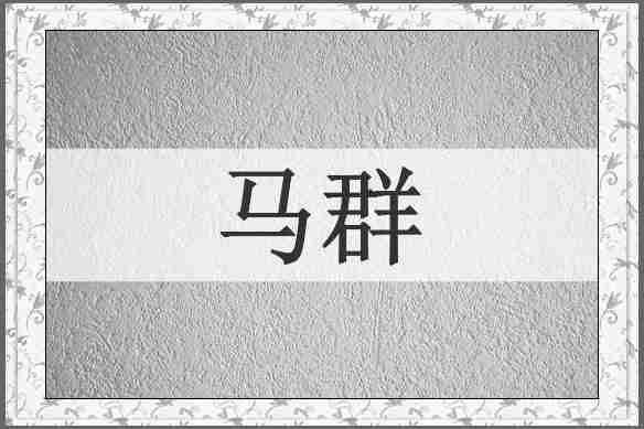 马群
