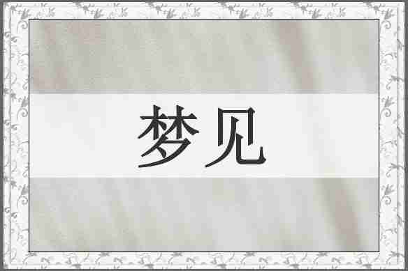 梦见