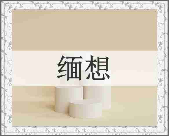 缅想
