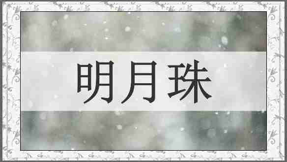 明月珠