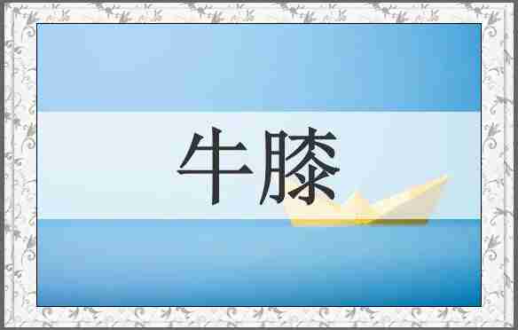 牛膝