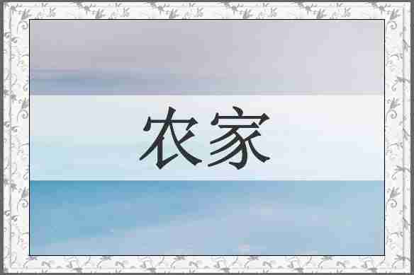 农家