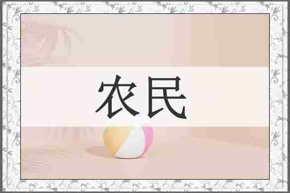 农民