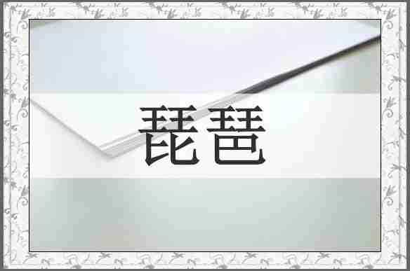 琵琶