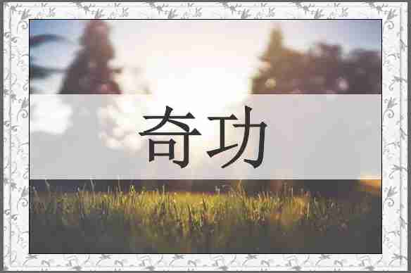 奇功