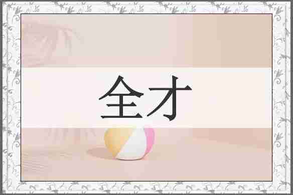 全才
