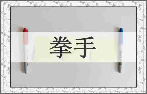 拳手