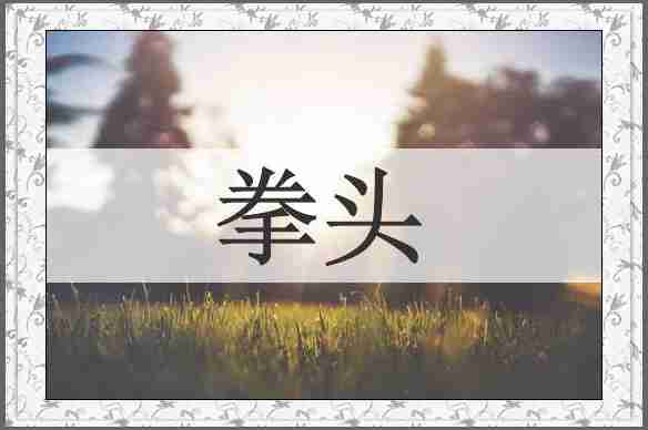 拳头
