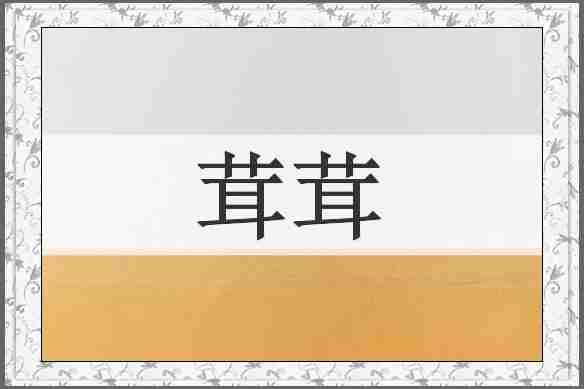 茸茸