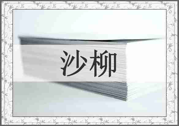 沙柳