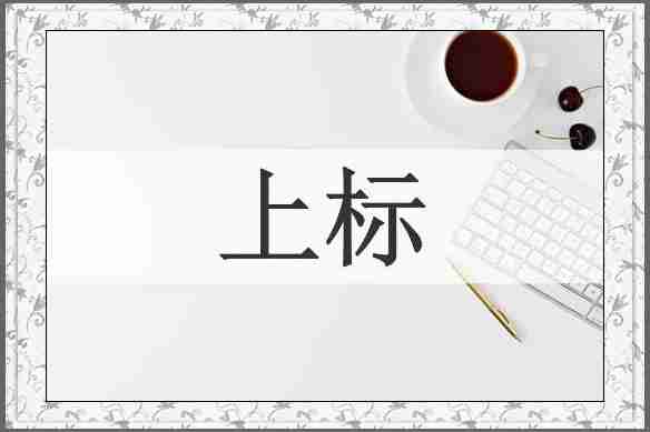 上标