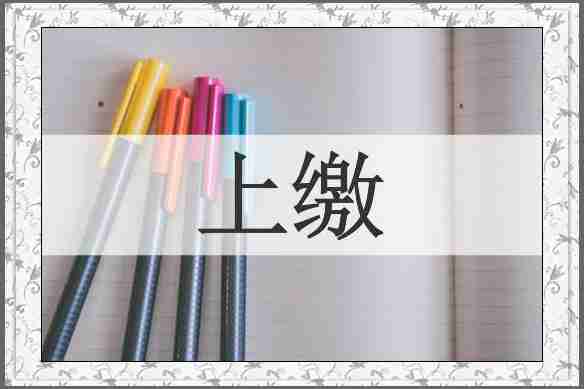 上缴