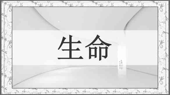 生命