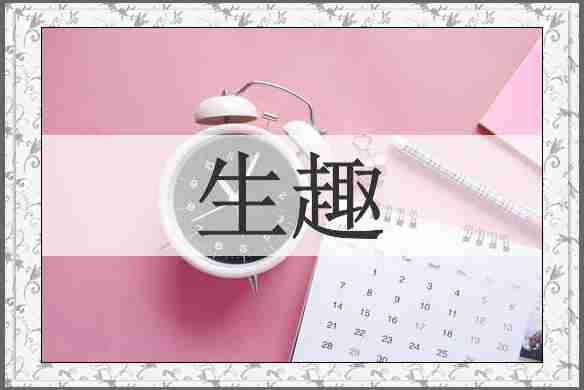 生趣