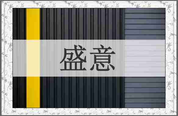 盛意