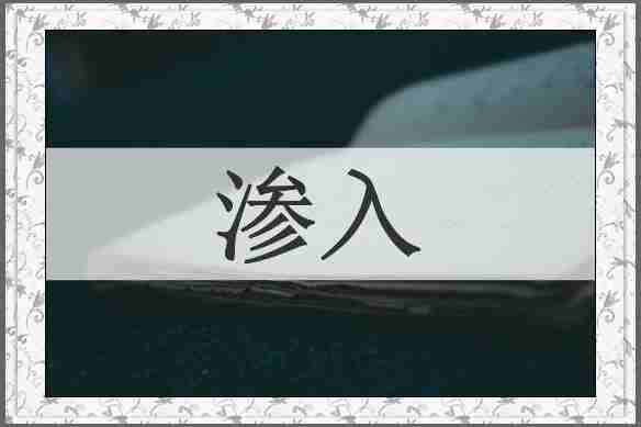 渗入