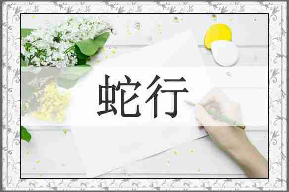 蛇行