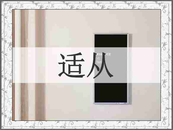 适从