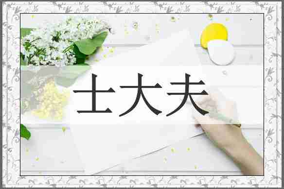 士大夫