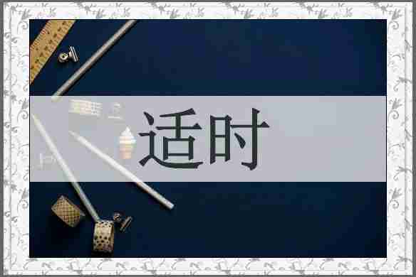 适时