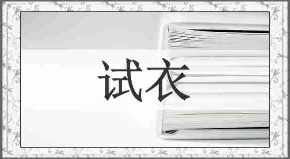试衣