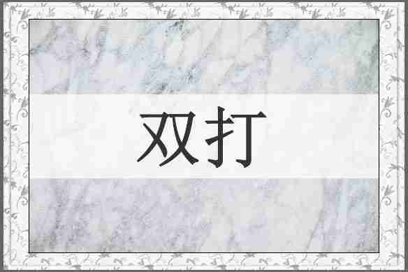 双打