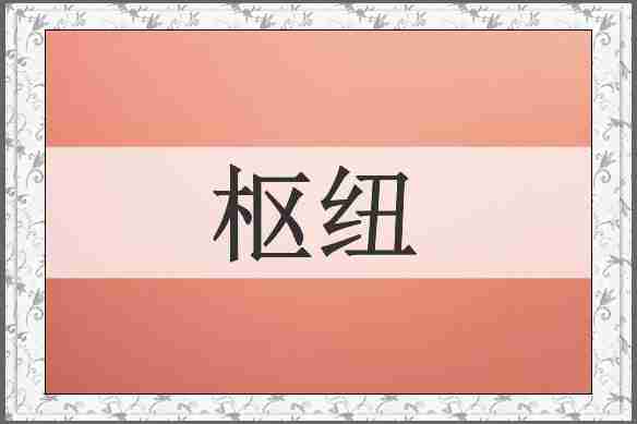 枢纽