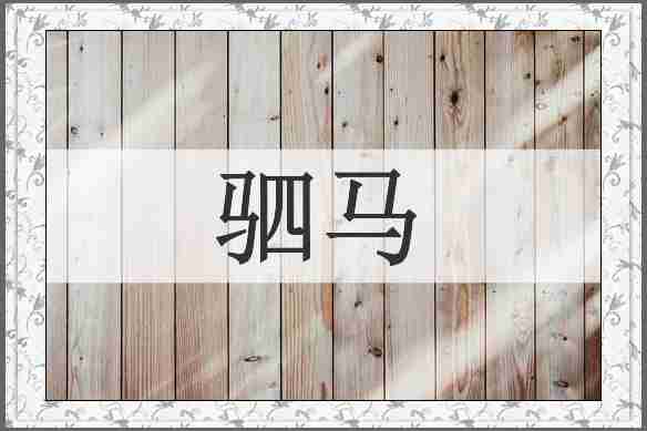 驷马