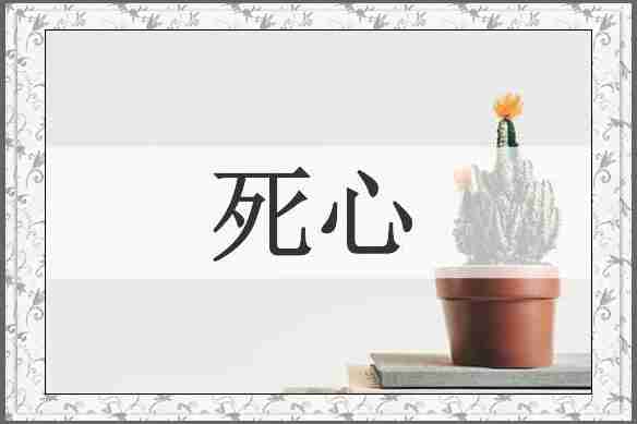 死心