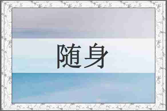 随身