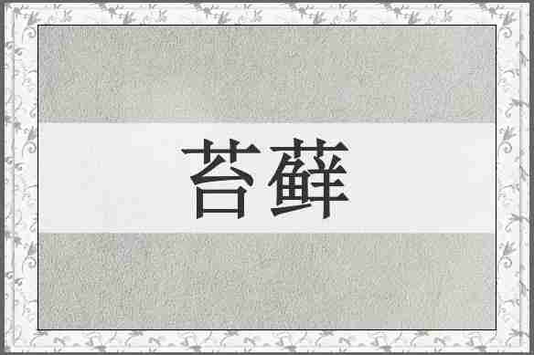 苔藓