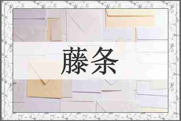 藤条
