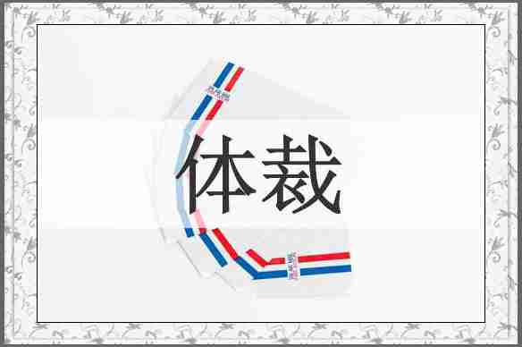 体裁