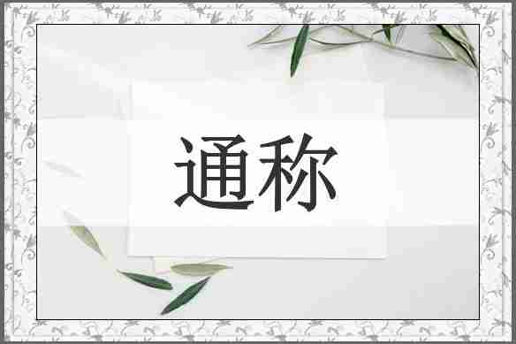 通称