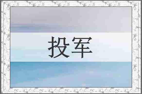 投军