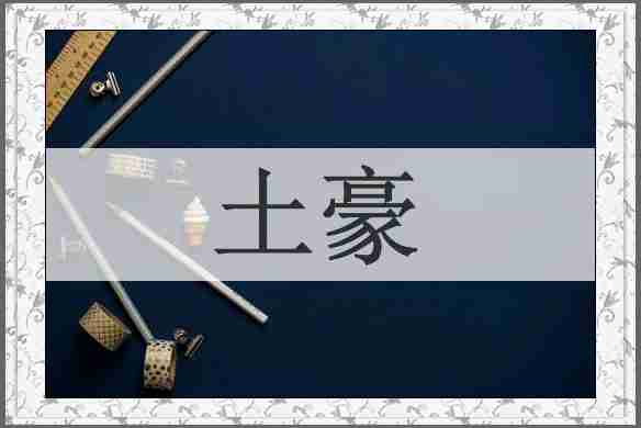 土豪