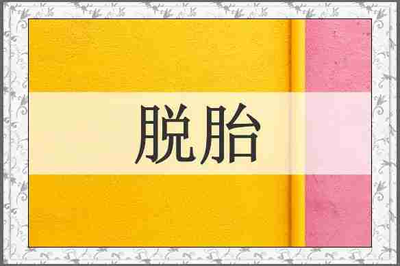 脱胎