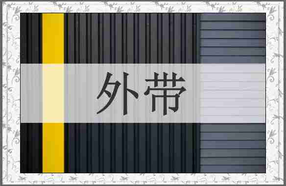 外带