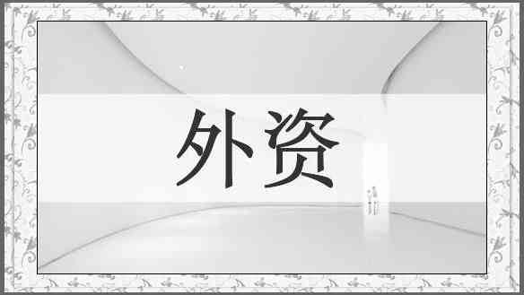 外资