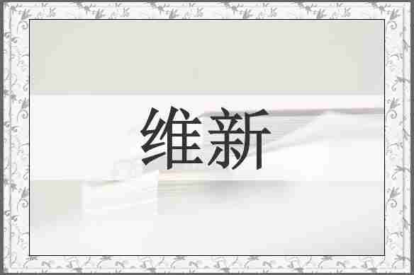 维新