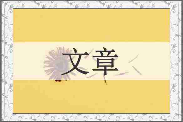 文章