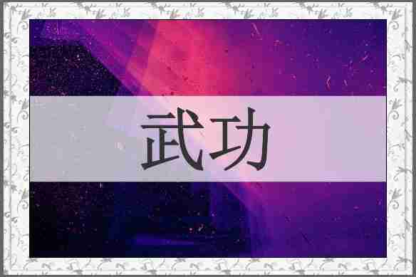 武功