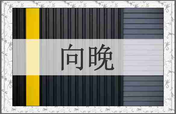向晚