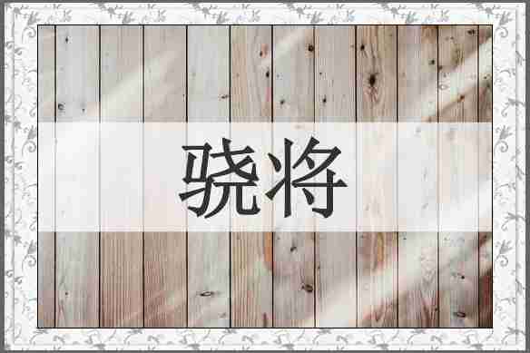 骁将